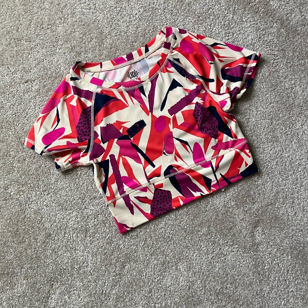 J. Dow Fitness Women's Multicolor Athletic Top Size Small NWT